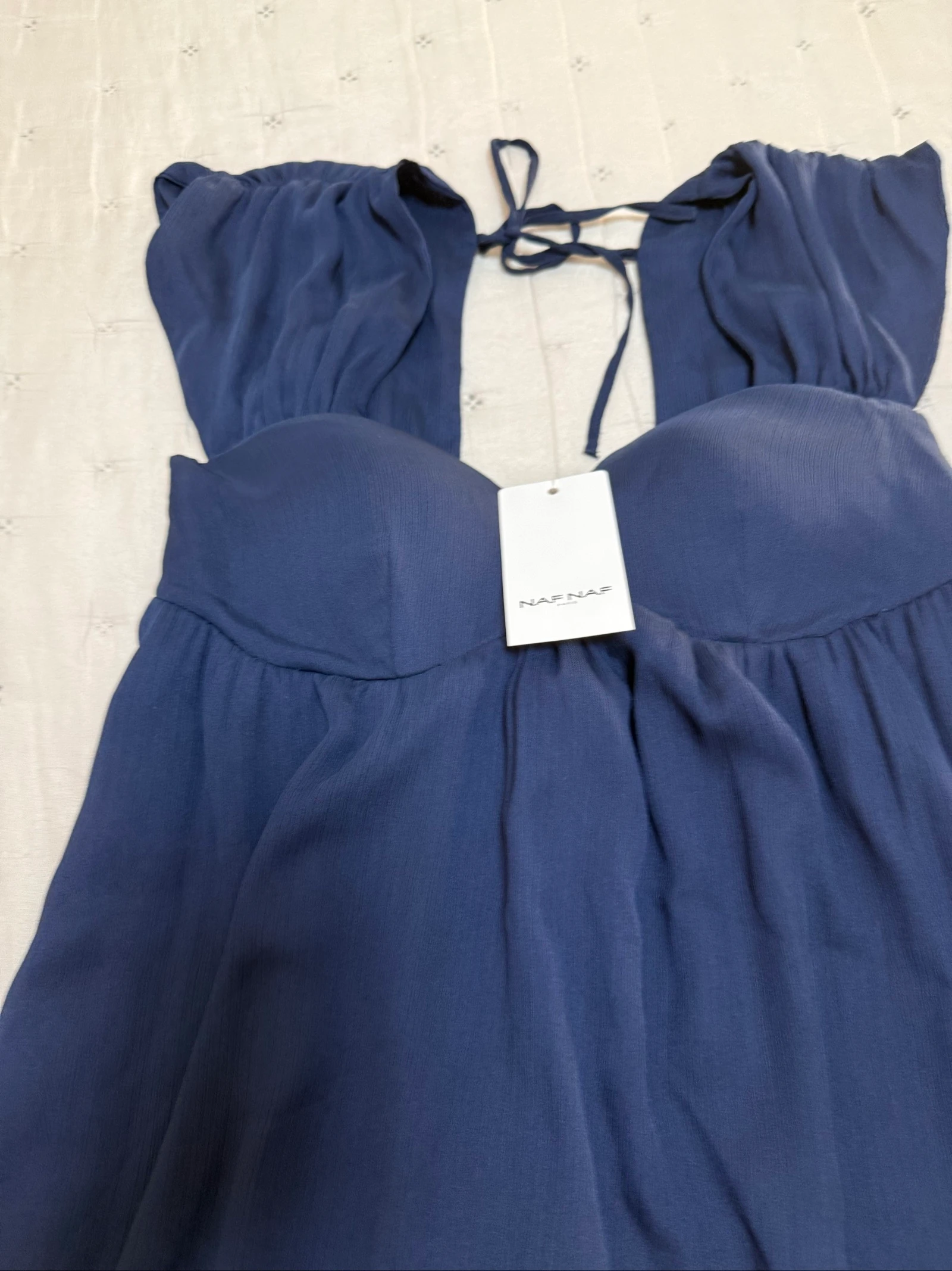 Vestido de gasa de Naf Naf talla 36 – photo 5